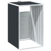120 Liter Trash Can Enclosure in Anthracite 72 x 81 x 115 cm Steel