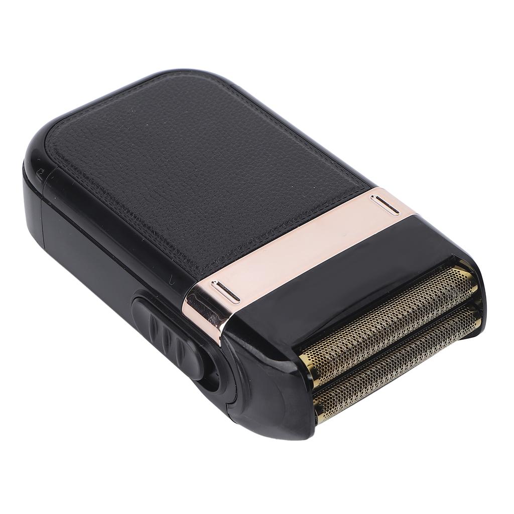 Electric Foil Shaver 2 in 1 Dual Purpose Low Noise Powerful Motor Stainless Steel Blade Portable Barber Shaver