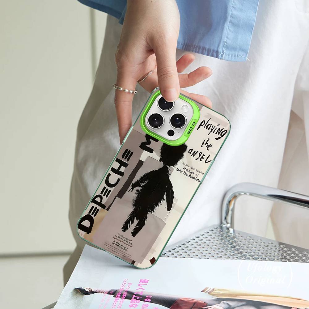 Rock D-Depeche Cool Mode Phone Cases For IPhone 17 16 15 14 13 12 11 Plus Pro Max Colorful Case
