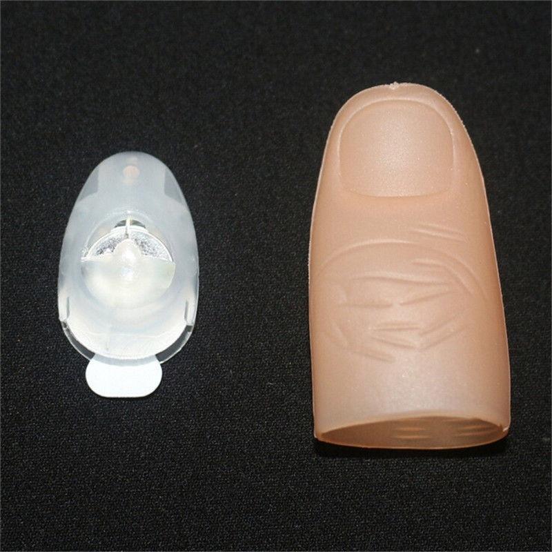 4pcs Kids Amazing Fantastic Glow Toys Children Luminous Gifts Decor Novelty Funny LED Light Flashing Fingers Magic Trick Props