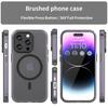 Magnetic Phone Case For iPhone 14 Pro Max Matte Magnetic Protective Cover