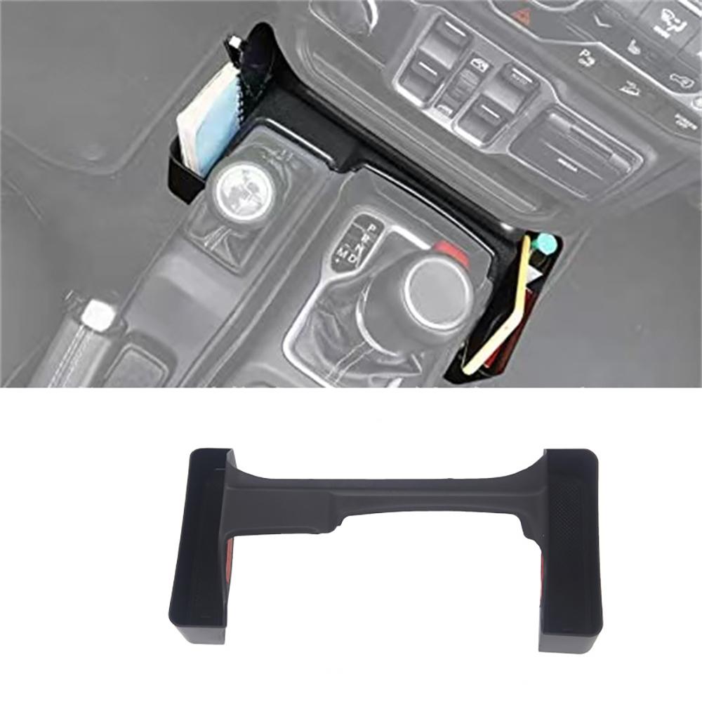 3pc Gear Shift Console Storage Box Co-Pilot Organizer For 18-22 Jeep Wrangler JL