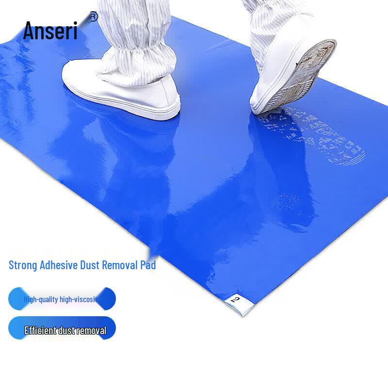 Ansell Peel-Off Adhesive Dust Control Mat 65x115cm синий