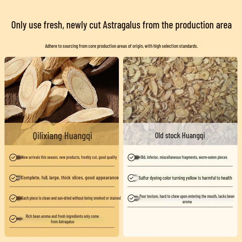 Qilixiang Astragalus Root Slices