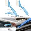 6-Piece Air Conditioner Fin Cleaning Kit HVAC Coil Cleaning Tool with Fin Comb Straightener Dual-Sided Microfiber Brush
