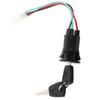 3 Wire Ignition Switch with 2 Keys Replacement for 50cc 70cc 90cc 110cc 150cc 200cc 250cc Go Kart