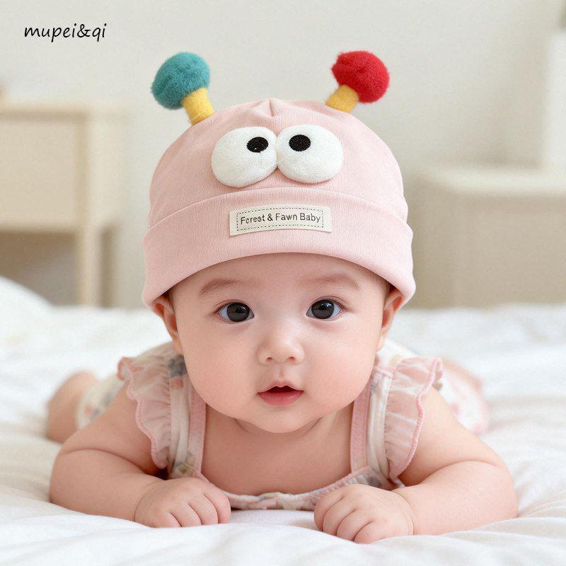 Spring & Autumn Thin Baby Hat - Soft Fontanelle Cap for Boys and Girls, Newborns, Infants, and Toddlers