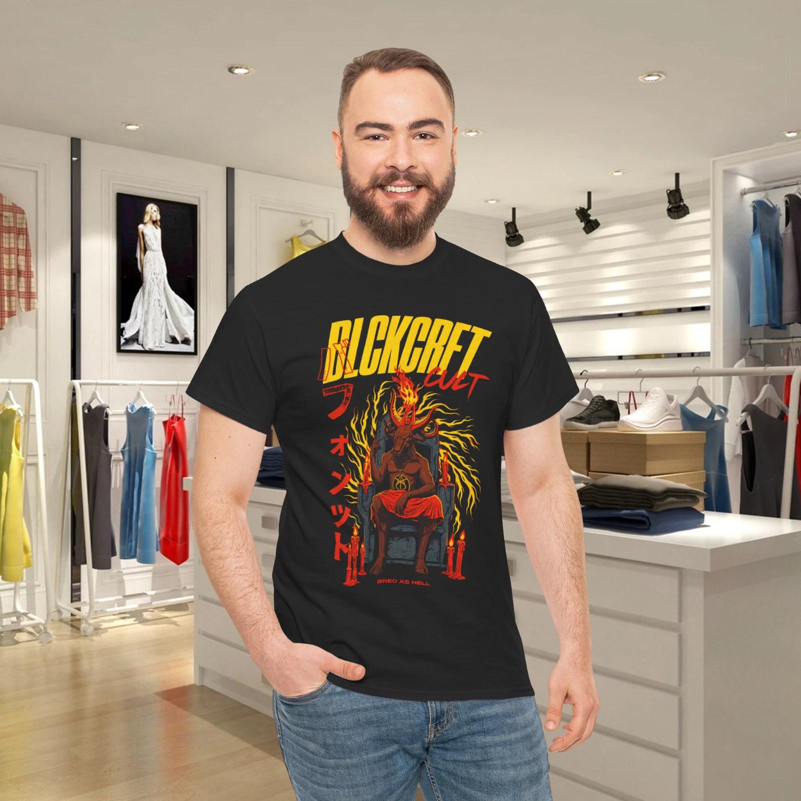 Blackcraft Black Graphic Tee Unisex T- Shirt M