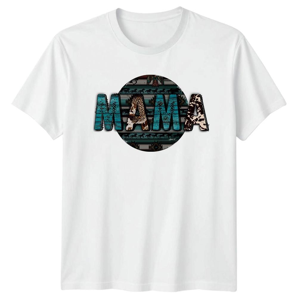 Mama Unisexs TShirt Motherhood Western Mothers Day Gift For Her S