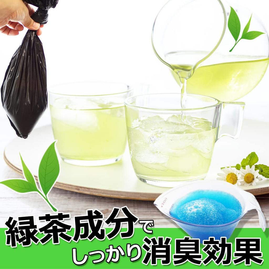 Toilet made in individually 100 coagulant emergency toilet in times of stored for 10 years coagulant, Japan, wrapped, doses, only, disaster,