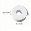8/80M Hat Shirt Collar Anti-dirty Grime Protector Fixing Sticker Self-adhesive Disposable Tape Rolled Sweat-absorbent Tape