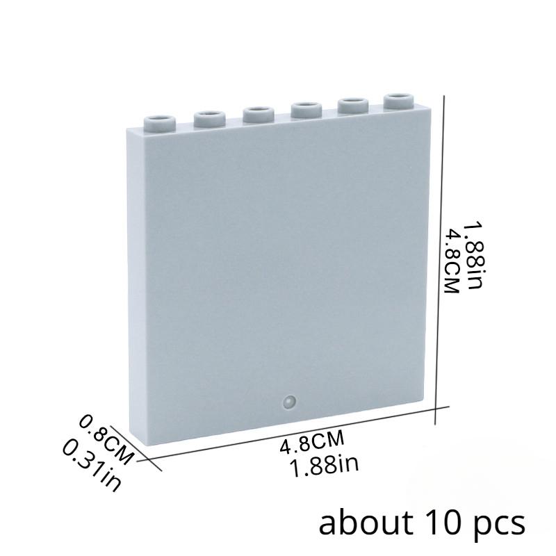 1x6x5 Window Glass Houses Wall Element 59349 Compatible Building Blocks Panel Assembles Accessories