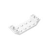 20pcs 22889 45° 6 X 2 Double with 2 X 4 Cutout 22889 Building Blocks Technical