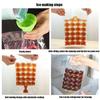 50Pcs Disposable Ice Cube Bags Self Sealing PE Ice Maker Mold With 1Pc Funnel For Juice Coffee