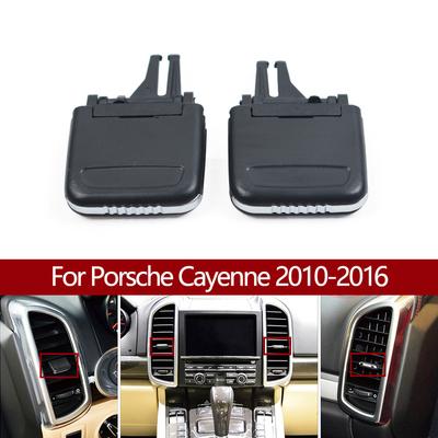 Car Front Rear Air Vent Central AC Vent Grille Slider Outlet Tab Clip Repair Kit For Porsche Cayenne 2010-2016