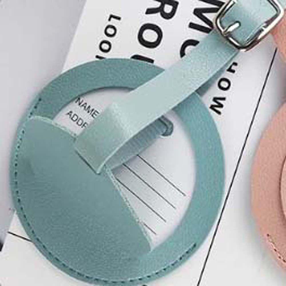 Check-in Round Luggage Tag Luggage Tag Airplane Suitcase Tag Travel Accessories Boarding Pass