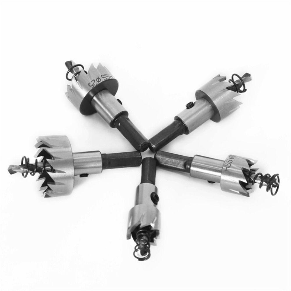 Multi-Material Cutter Hole Opener  Set Durable Design Carbide Tip Hole Opener  Wood Working