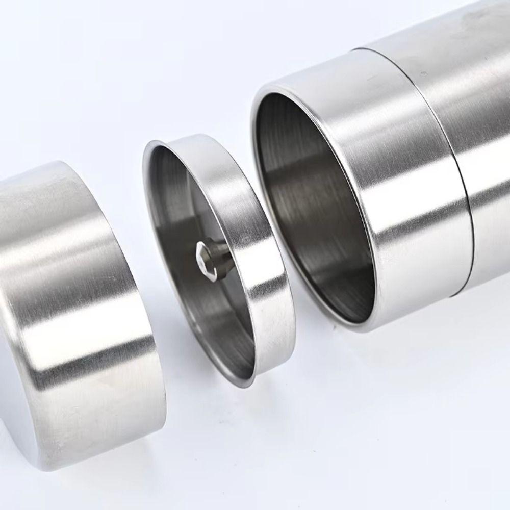 304 Stainless Steel Double Deckel Tea Tins Odor Proof Tea Storage Box Tea Box  Kitchen Organization