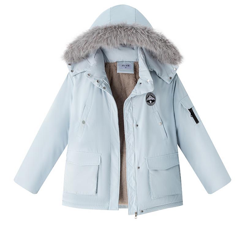 Pie Overcome Women's Winter Wear New Cotton-padded Clothes, Cotton-padded Jackets, Korean Loose Hooded Cotton-padded Jackets