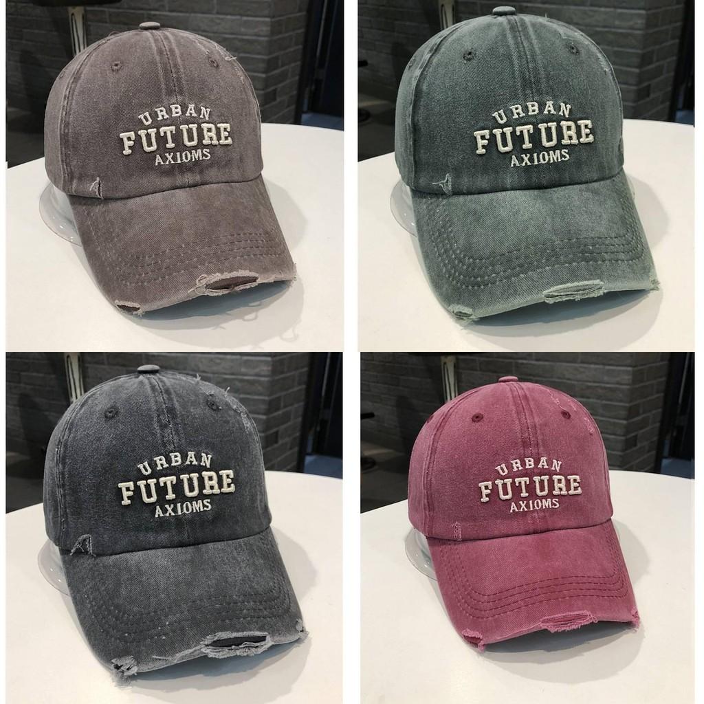 Cap Baseball Peaked Hat Future Alphabet Pattern Uv Protection Design Unisex