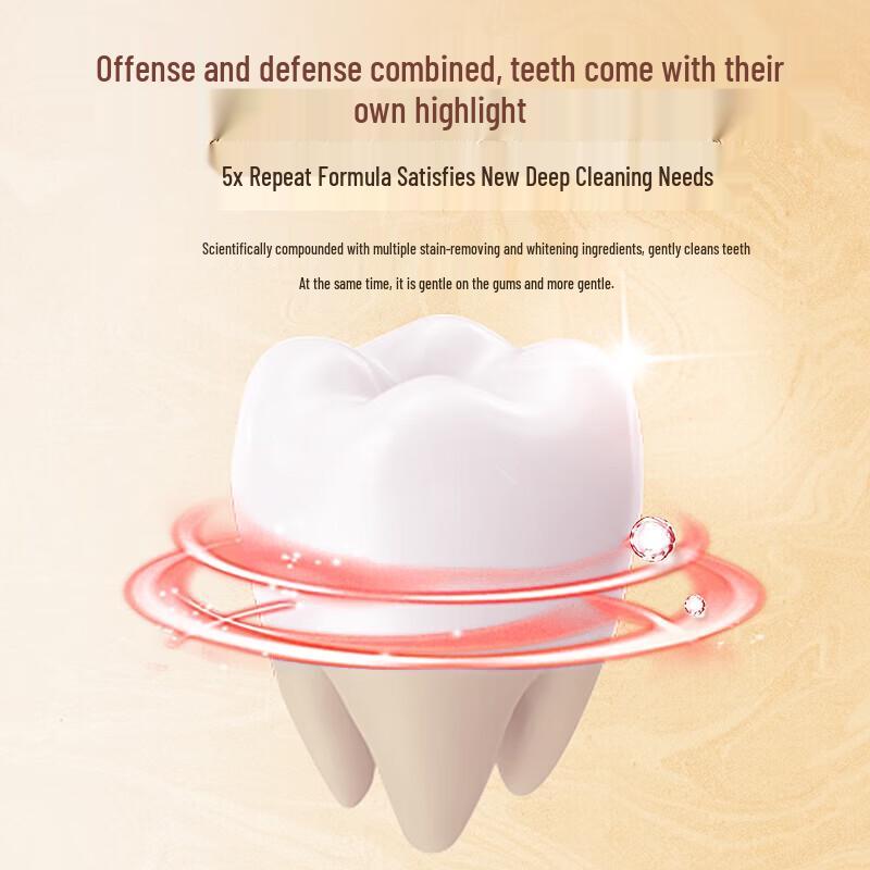 Liubizhi Fresh Breath Baking Soda Salt Toothpaste