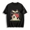 Everyday Full of Love Cute House Print T-Shirt Casual Comfortable Top for Daily Wear Pure Cotton T-shirt