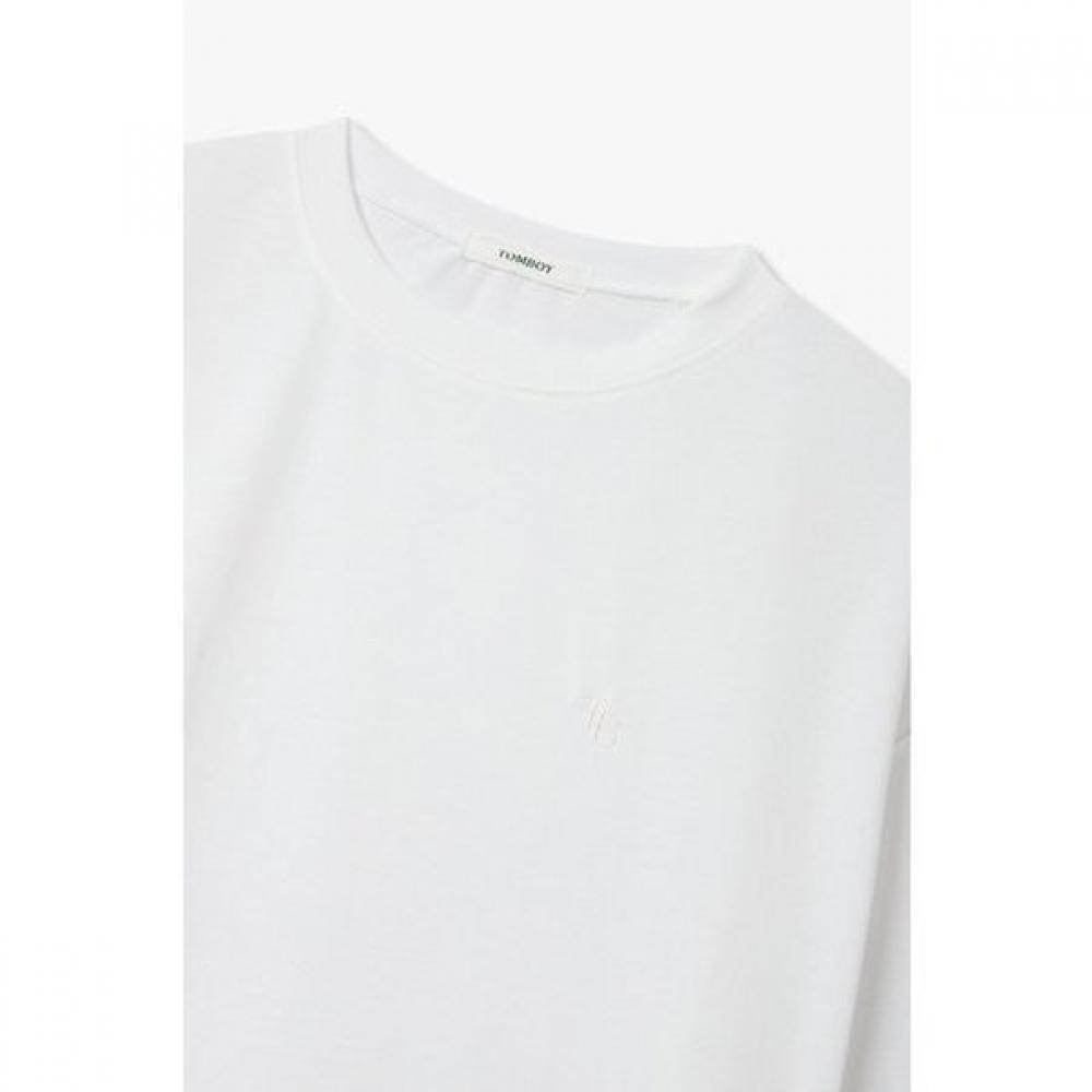 STudio Tomboy Mini Embroidery Round Neck S S T ShirT 9176222981