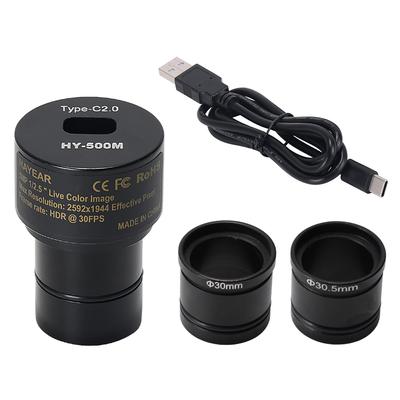 5MP CMOS USB2.0 Microscope Camera Digital Electronic Eyepiece Free Driver Microscope High Speed