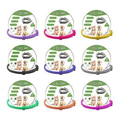 Flea & Tick Collar for Dogs and Puppies Flea and Tick Prevention for Protections Adjustable Flea and Tick Collar