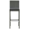 VidaXL Lot de 6 Tabourets de Bar avec Coussins, Repose-pieds de Pub, Chaises de Bistrot, Meubles de Salon Salle de Séjour, 362579
