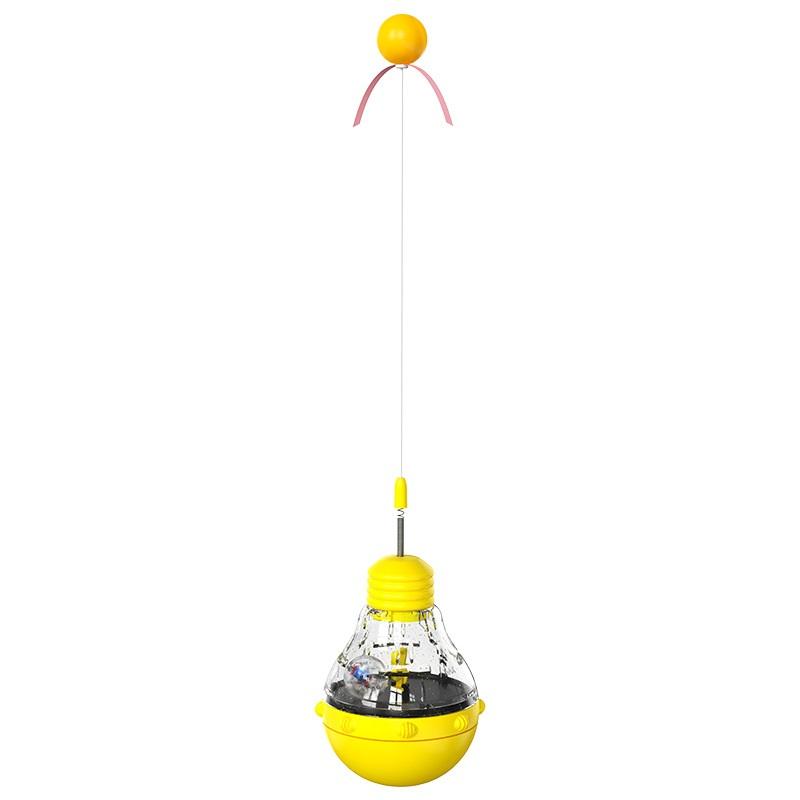 Boredom Buster Cat Toy - Interactive Feeder Toy with Tipping & Spinning Action