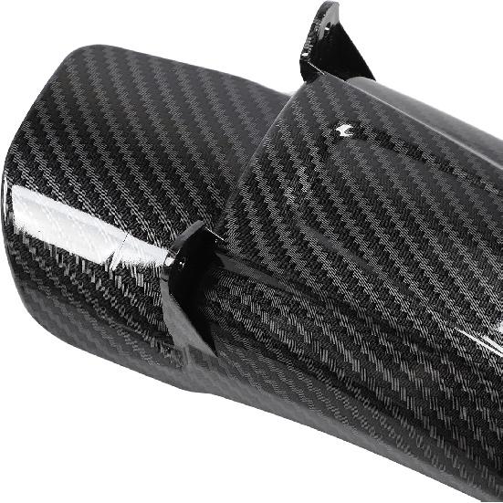 KIMISS Rear Wheel Mudguard for SUR RON Light Bee X, Carbon Fiber Pattern Motorcycle Splash Guard, Tire Splash Proof Replacement