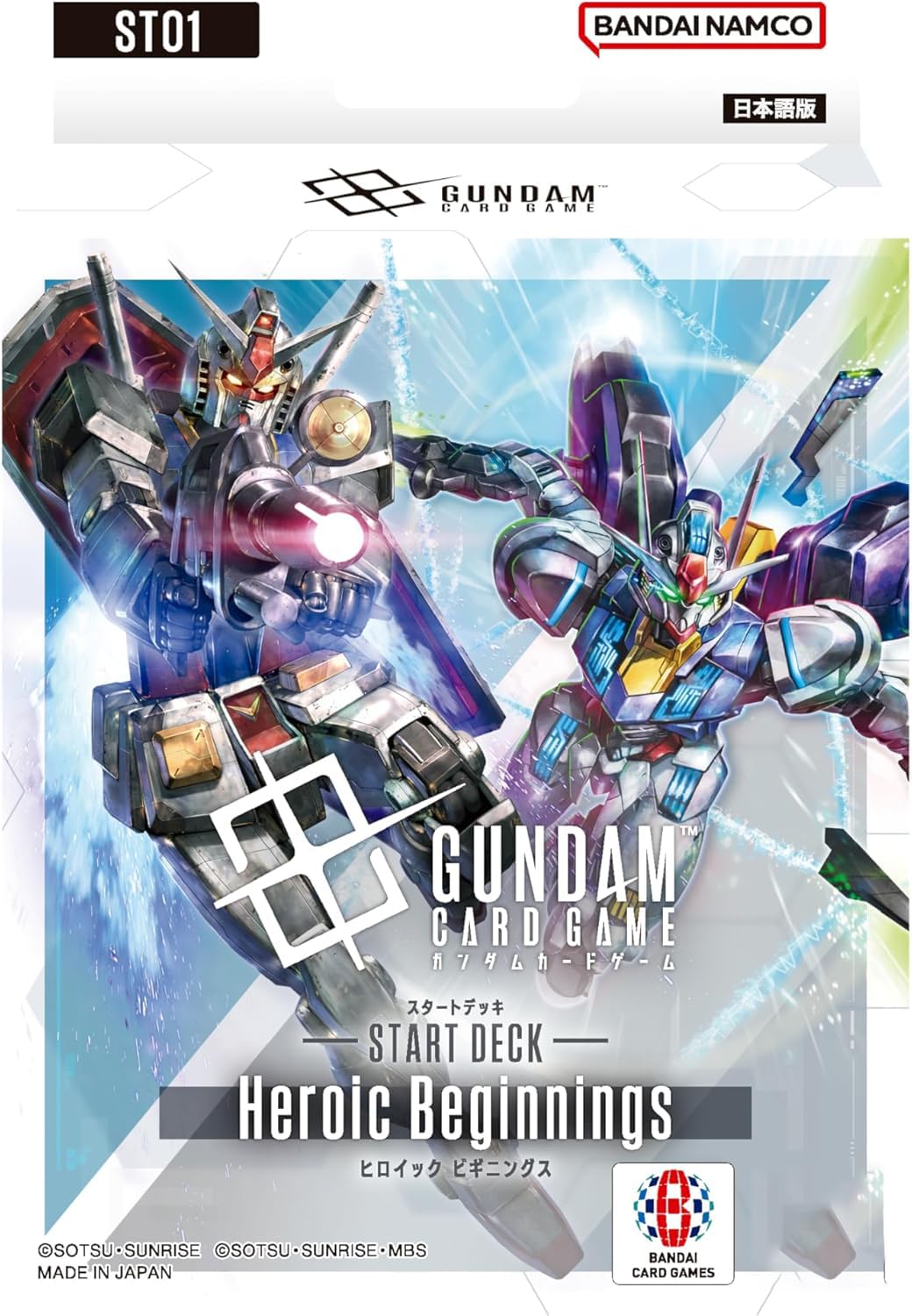 

Gundam Card Game Starter Deck Heroic Beginnings [ST01]
