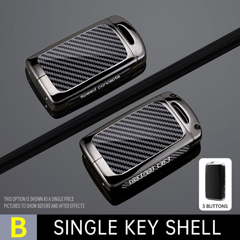 Mazda Car Key Case for Mazda 3, CX4, CX5, CX30, CX50 - Full Coverage Protective Shell for Men & Women