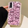 Retro Pink Leopard Glacier Texture Phone Case for Samsung Galaxy A55 A56 A36 A26 A16 A53 A06 A14 A24 A34 A54 A15 A25 A35 Cover