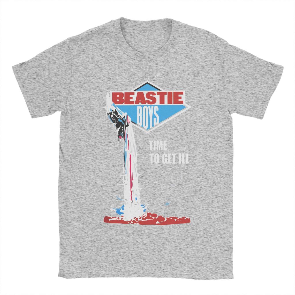 Band Beastie Boys Airplane Jet Cotton T-Shirt For Male Summer T Shirts O Neck Hip Hop Tee Shirt Oversized Printed Clothing