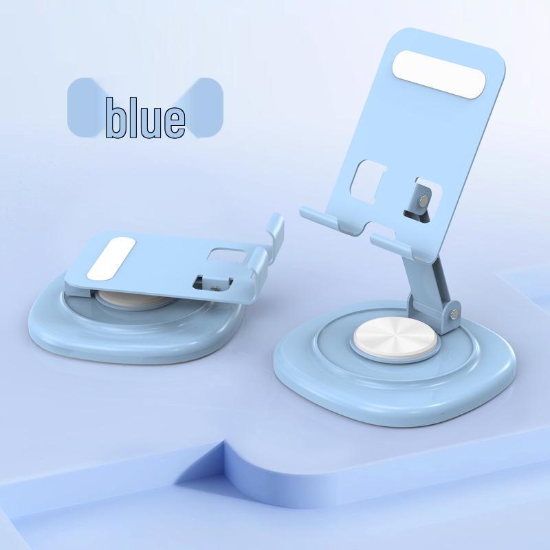 Rotatable Phone Holder: Macron Color Series, Foldable, Desktop Stand for Live Broadcasts and Watching Videos
