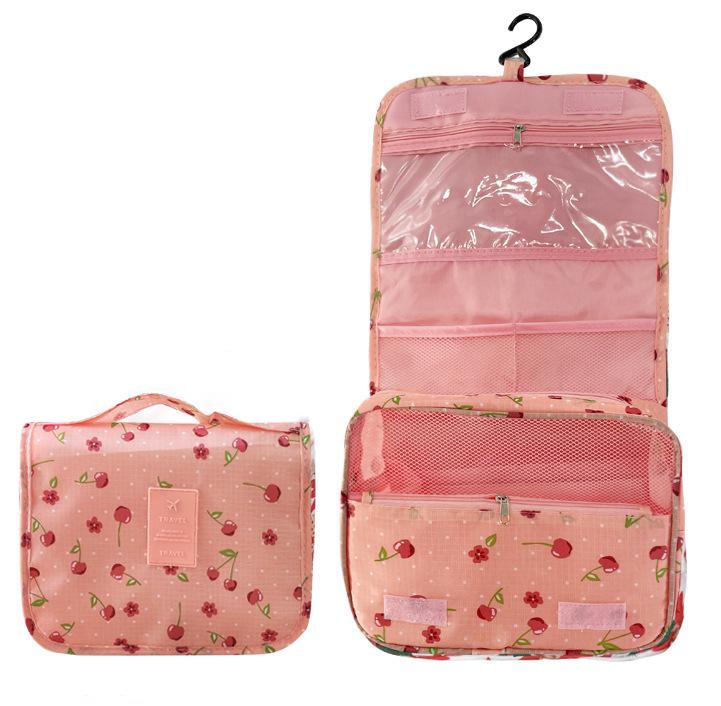 Korean Style Waterproof Hanging Toiletry Bag for Men and Women