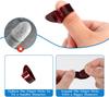 Miwayer 4pcs Guitar PicksGuitar Thumb Finger Picks Celluloid Picks Plectrums for Electric & Acoustic Guitars, Ukulele, Bass