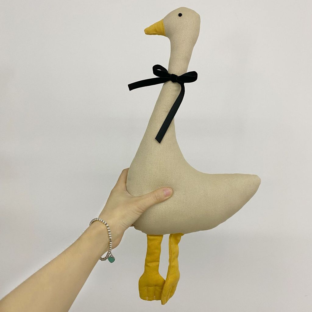 Süßer Cartoon-Gans Hahn Ente Hirsch Plüschtier Puppe Kissen Kinder Begleiter Spielzeug Für Baby Spielen Und Fotografie