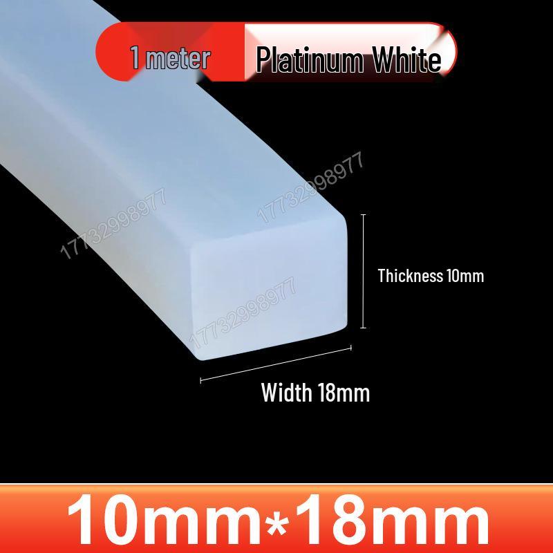 High-Temperature Resistant Transparent Silicone Rubber Sealing Strip