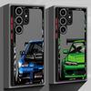 Japanese Drift Car Soft Cover Case for Samsung Galaxy S20 S23 Ultra S24 S8 S22 Plus S25 S9 Note 20 10 S21 FE