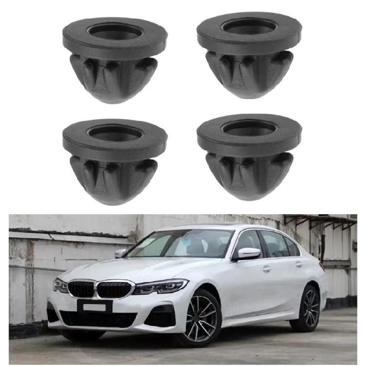 4 Pieces Engine Cover Grommet 11127614138 Washer Trim for Car