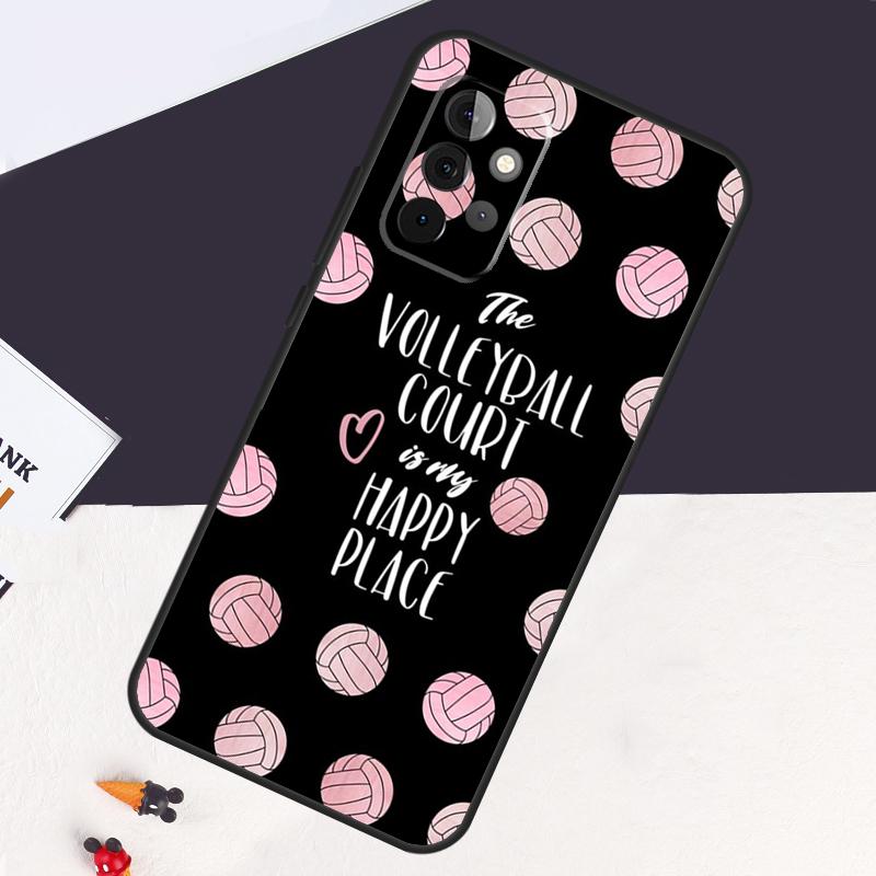 Love Play Volleyball Case For Samsung Galaxy A05 A06 A26 A16 A56 A36 A22 A32 A52 A54 A34 A14 A55 A15 A53 A33 A35