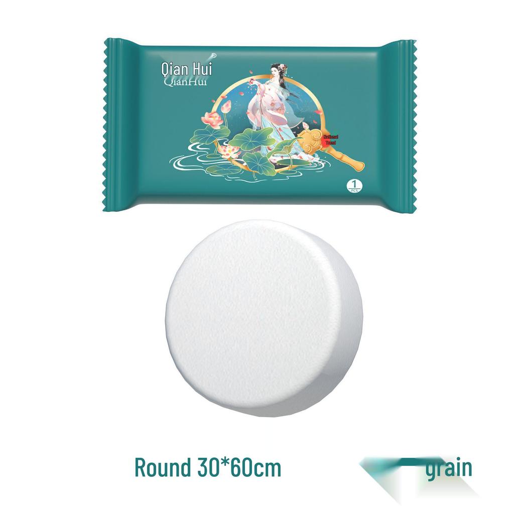 Tragbare Verdickte Einweg-Make-up-Entfernungstücher - Kleine Quadratische Komprimierte Gesichtstücher für Reisen