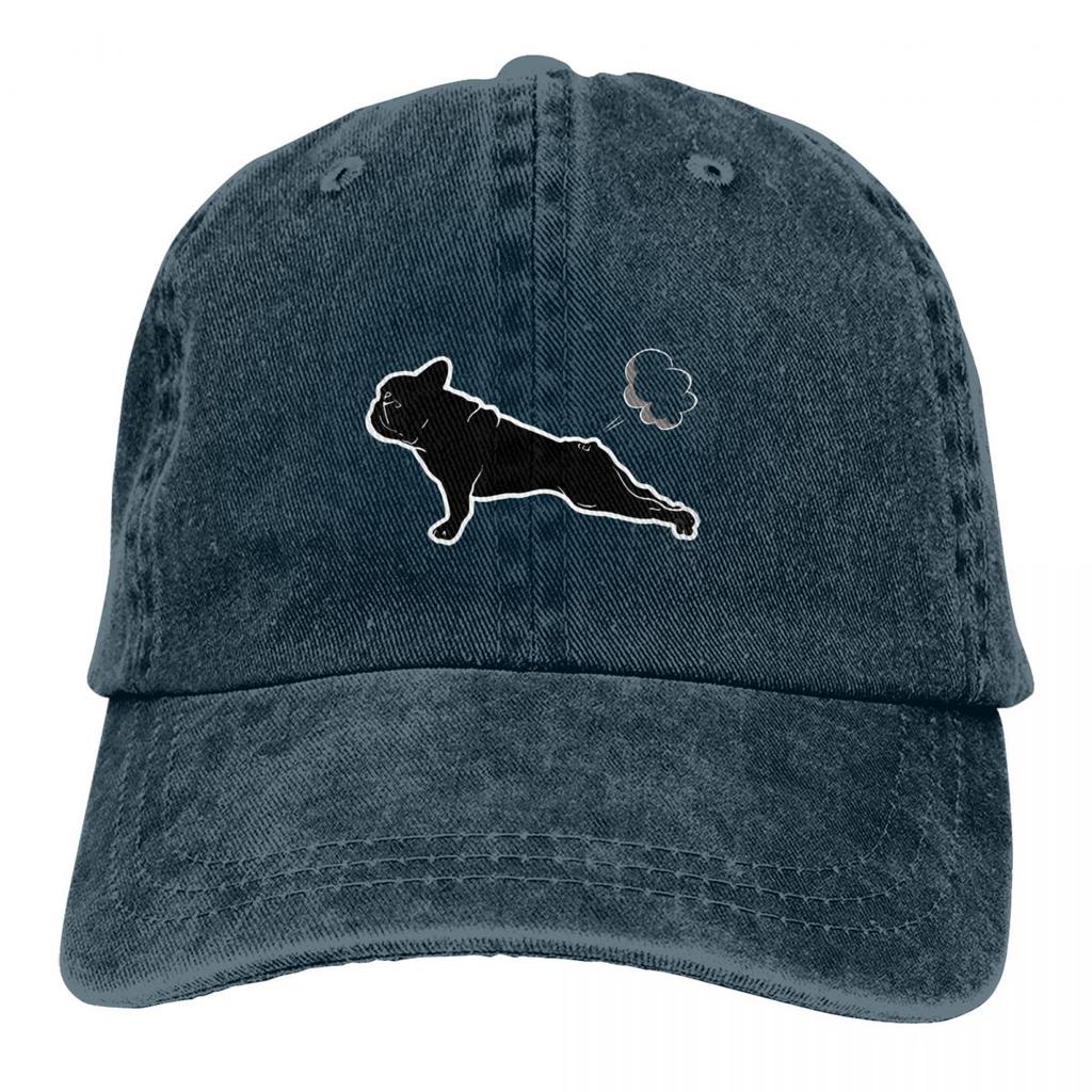 Französische Bulldogge Yoga Pose Baseballkappe Herren Hüte Damen Schirmmütze Schutz Snapback Hundeliebhaber Kappen