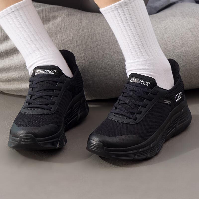 Skechers Women s 117391-BBK Casual Walking Shoes US 9.5