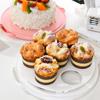 Durable Cake Container Portable Cake Holder for Camping and Outdoor Activities