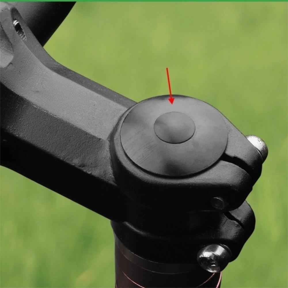 10pcs Black Stem Top Cover Dustproof Bike Headset Screw Cover Parts Bowl Set Cover Cycling Parts