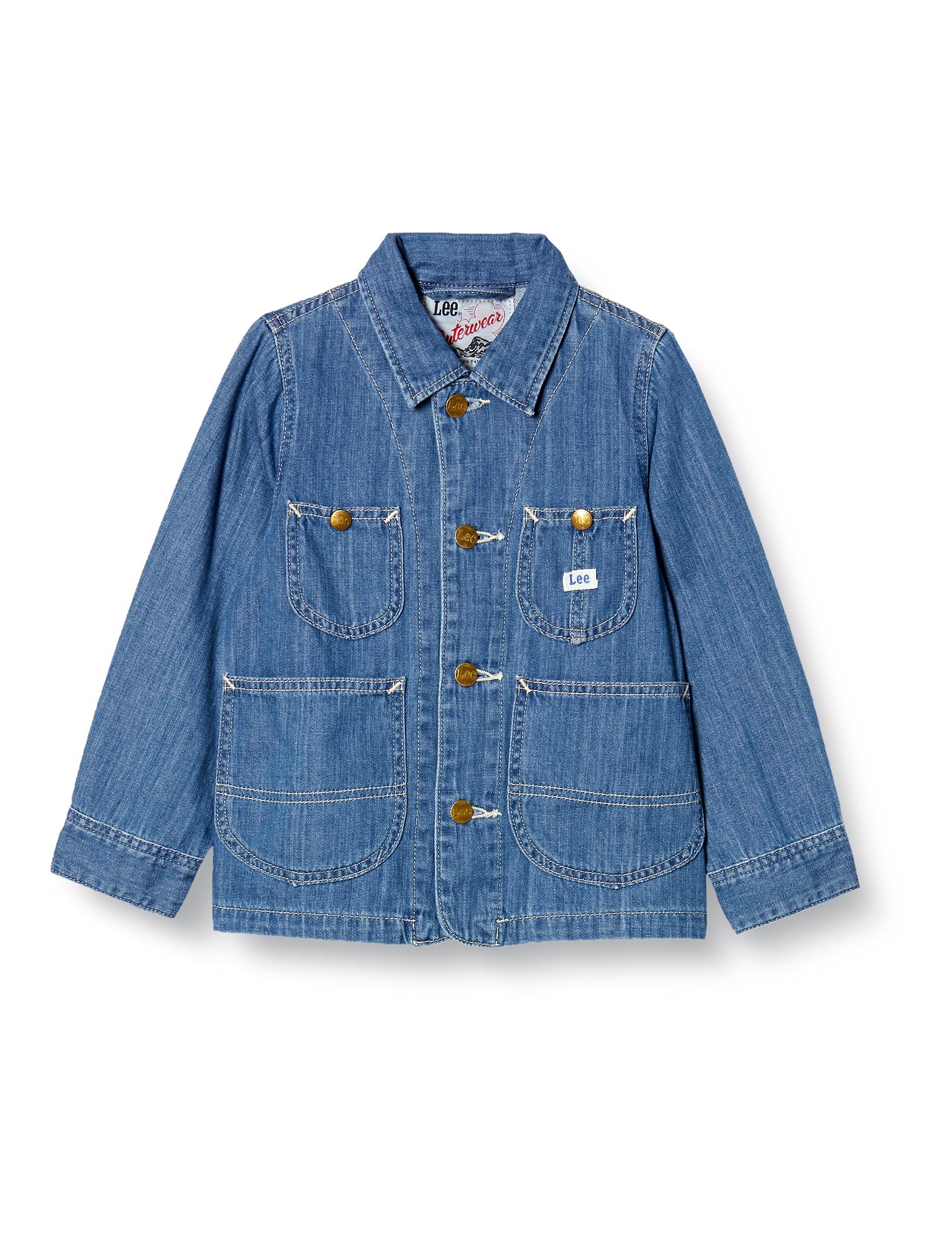 

Lee DUNGAREES LOCO JACKET 346 Blue 120 Coverall Kids синий